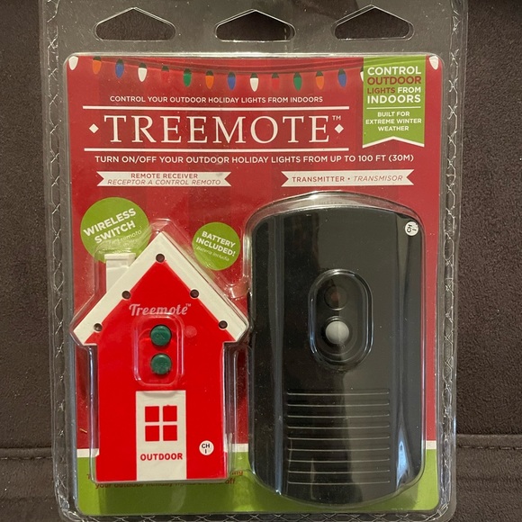 Holiday Wireless Outdoor Lights Remote Treemote Control Holiday